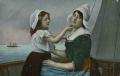 A Dutch woman and a child