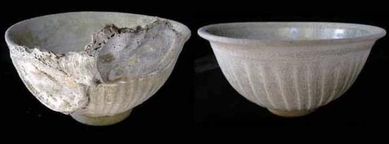 Various ceramics seen for sale on Ebay