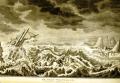 Ship lost in high seas
