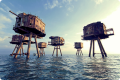 World War 2 sea forts