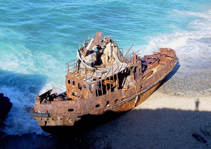 Wrecks and ghosts ships from around the world